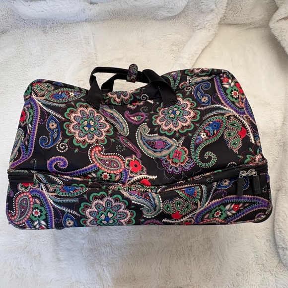 Vera Bradley Kiev Paisley XL Roller Duffle Weekender - Picture 7 of 7